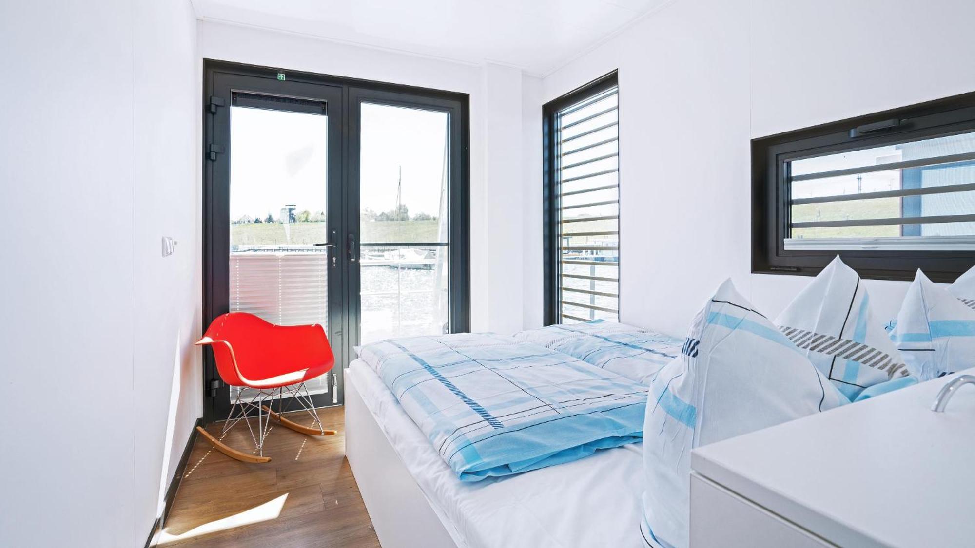 Hausboot Geiseltalsee - Floating House - Well Hausboote - Family & Friends Braunsbedra Exteriör bild